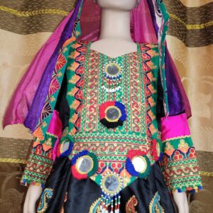 Beautiful Afghani girl style shalwar kameez