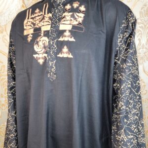 Black readymade Kurta Style Shalwar