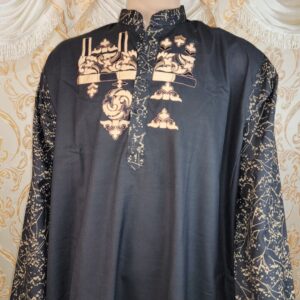 Black readymade Kurta Style Shalwar