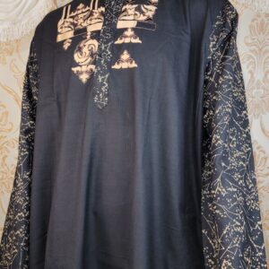 Black readymade Kurta Style Shalwar