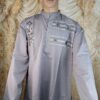 Gray readymade Kurta Style Shalwar