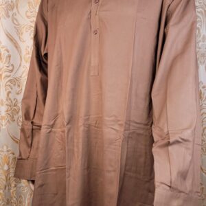 Brown Orange readymade Shalwar Kameez