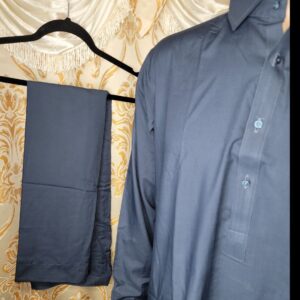 Blue readymade Shalwar Kameez Style