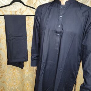 Black readymade Kurta Style Shalwar