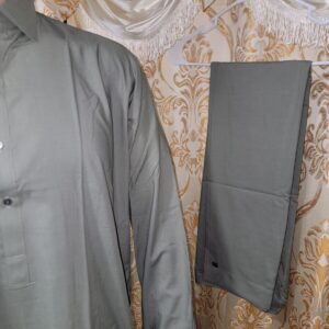 Light Grey readymade Shalwar Kameez Style