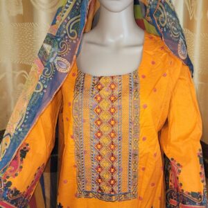Readymade Embroidered Lawn Shalwar Kameez
