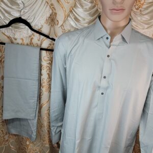 Light Grey readymade Shalwar Kameez Style