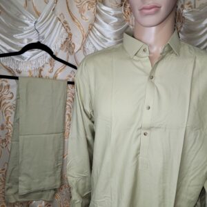 Light Faded Yellow readymade Shalwar Kameez Style