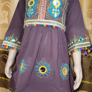 Beautiful Afghani girl style shalwar kameez