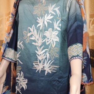 Readymade Embroidered Lawn Shalwar Kameez