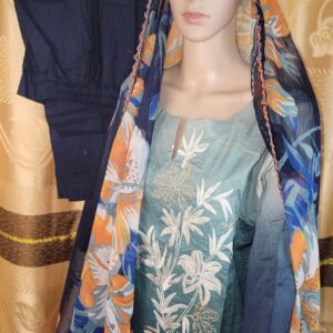 Readymade Embroidered Lawn Shalwar Kameez