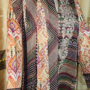 Readymade Embroidered Lawn Shalwar Kameez