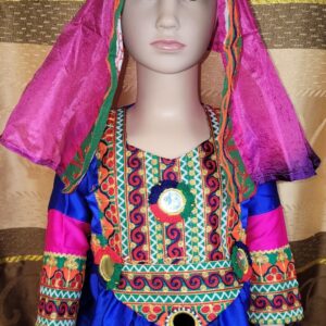 Beautiful Afghani girl style shalwar kameez