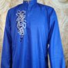 Blue readymade Kurta Style Shalwar