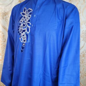 Blue readymade Kurta Style Shalwar