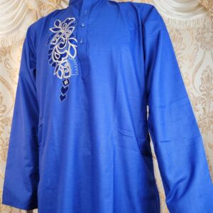 Blue readymade Kurta Style Shalwar