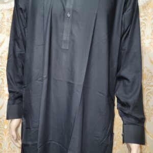 Black readymade Shalwar Kameez Style