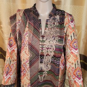 Readymade Embroidered Lawn Shalwar Kameez