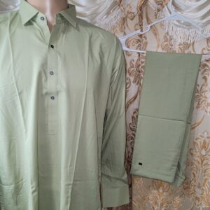 Light green readymade Shalwar Kameez Style