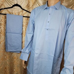 Sky Blue readymade Shalwar Kameez Style