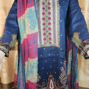 Readymade Embroidered Lawn Shalwar Kameez