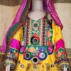 Beautiful Afghani girl style shalwar kameez